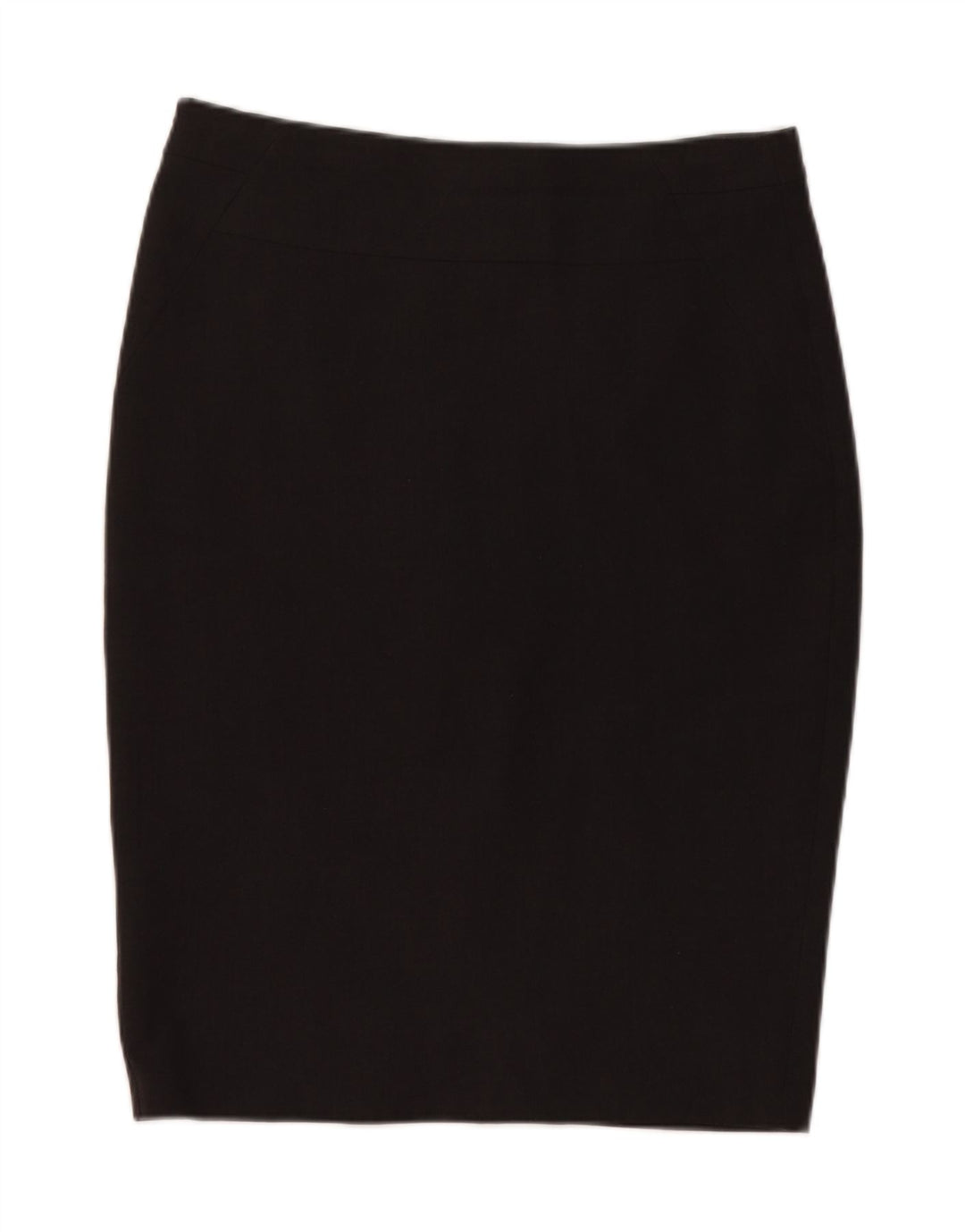 Marks & Spencer Pencil Nederdel til kvinder UK 10 Small W30 Grå Polyester