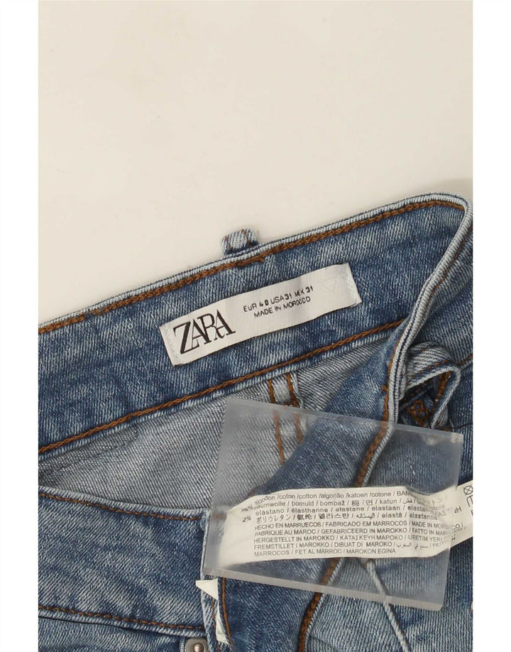 Zara Herre Slim Jeans EU 40 Medium W31 L30 Blå Bomuld