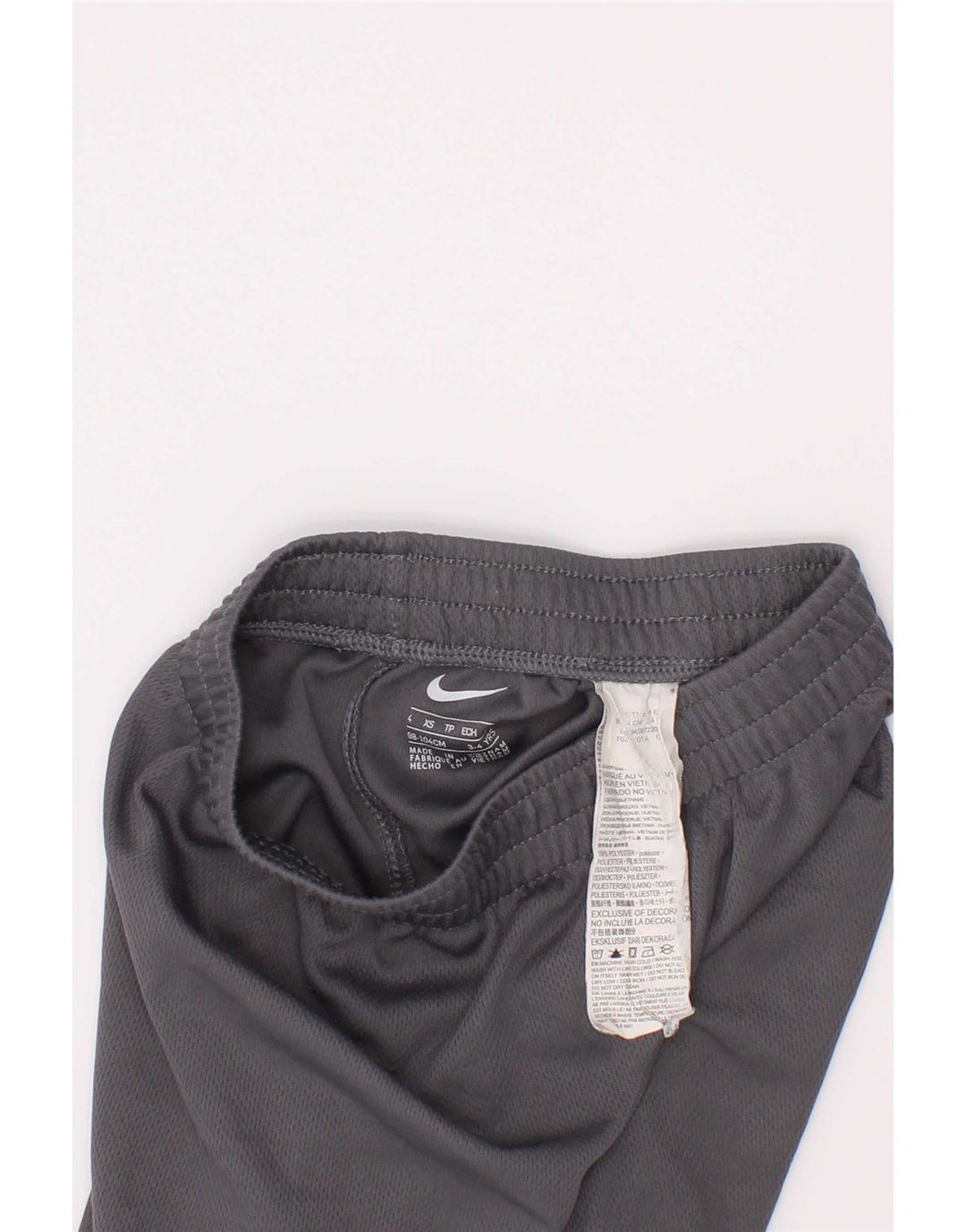 Nike drenge sportsshorts 3-4 år XS grå polyester