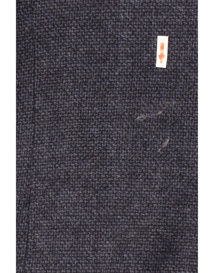 Marks & Spencer Herre Overfrakke UK 44 2XL Navy Blue Polyester