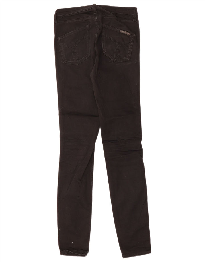 CALVIN KLEIN Dame Skinny Jeans W26 L30 Sort