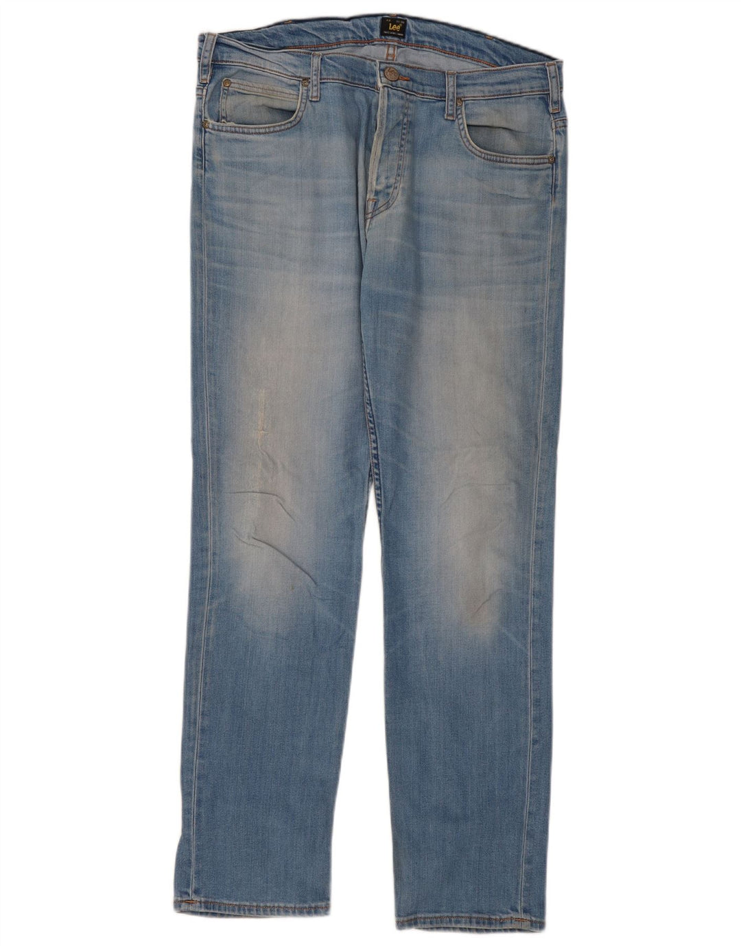 Lee Straight Jeans til kvinder W34 L31 Blå