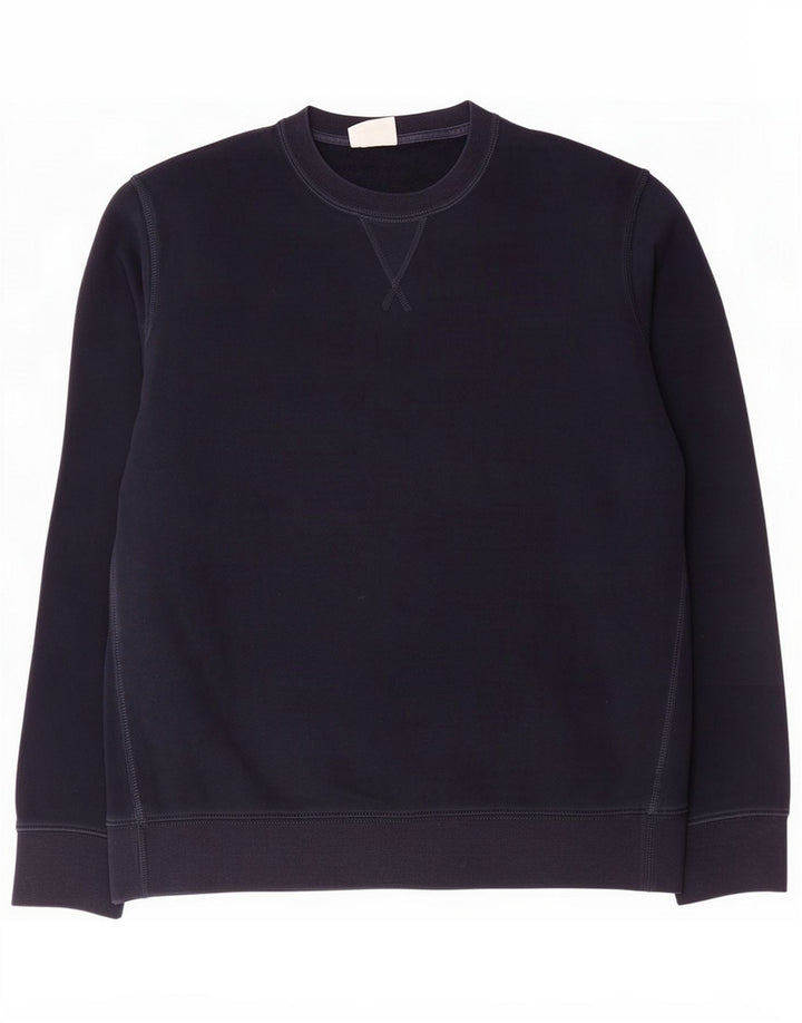 Marks & Spencer Sweatshirt Jumper til mænd Large Navy Blue