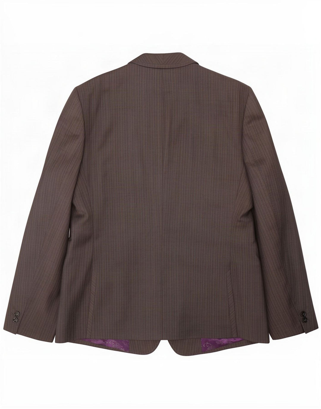 Ted Baker Herre 1-knap blazerjakke UK 44 2XL Grå nålestribet uld