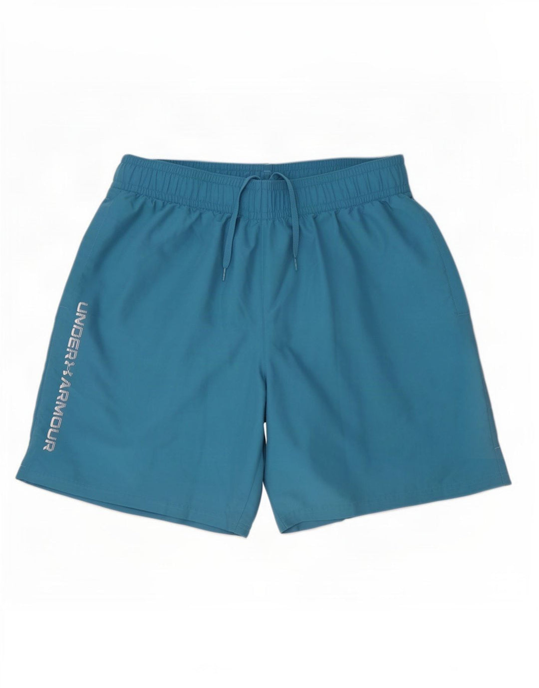 Under Armour Herre grafiske sportsshorts store blå polyester