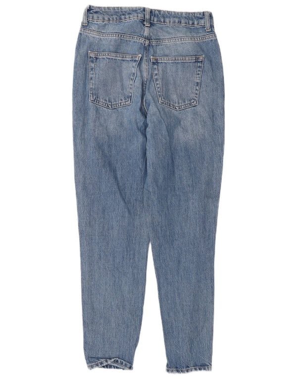 Levi's Dame High Rise Slim Jeans UK 8 Small W27 L28 Blue Cotton