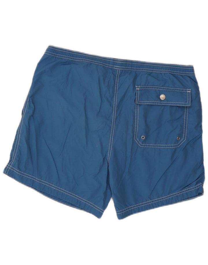 Jack Wills Badeshorts til mænd mellemblå bomuld