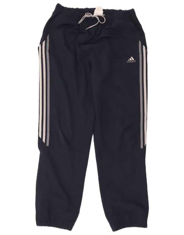 Adidas Dame træningsdragt Bukser Joggers Large Navy Blue Polyester Sports
