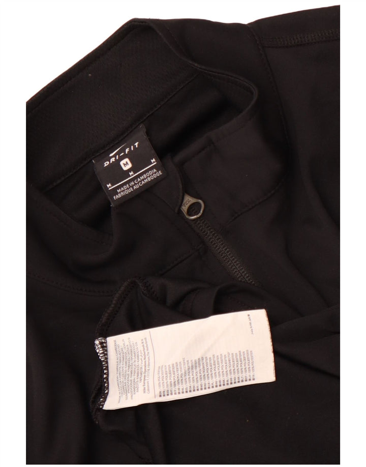 Nike Herre Dri Fit træningsdragt Topjakke Medium Sort Polyester