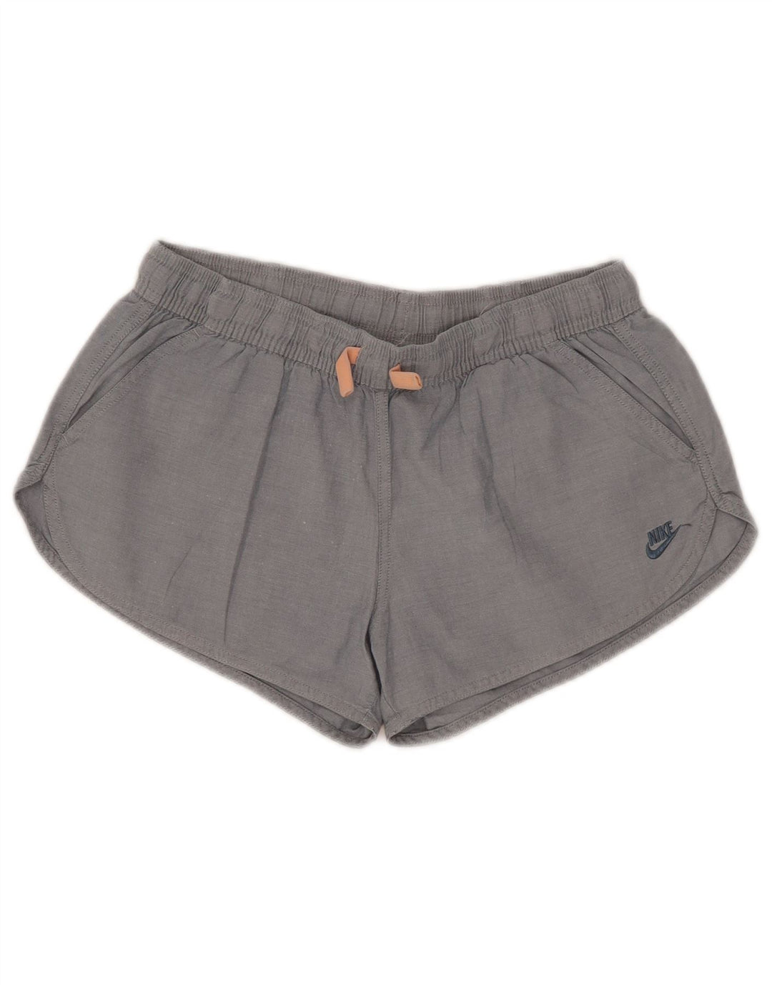 Nike Casual Shorts til kvinder Small W27 Grå Bomuld