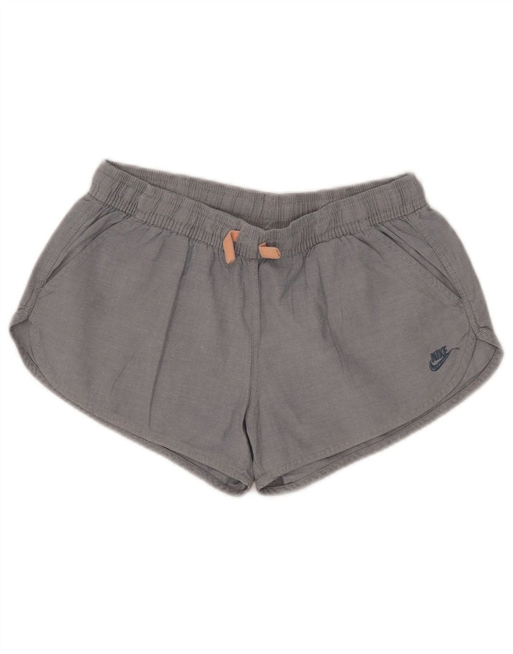 Nike Casual Shorts til kvinder Small W27 Grå Bomuld