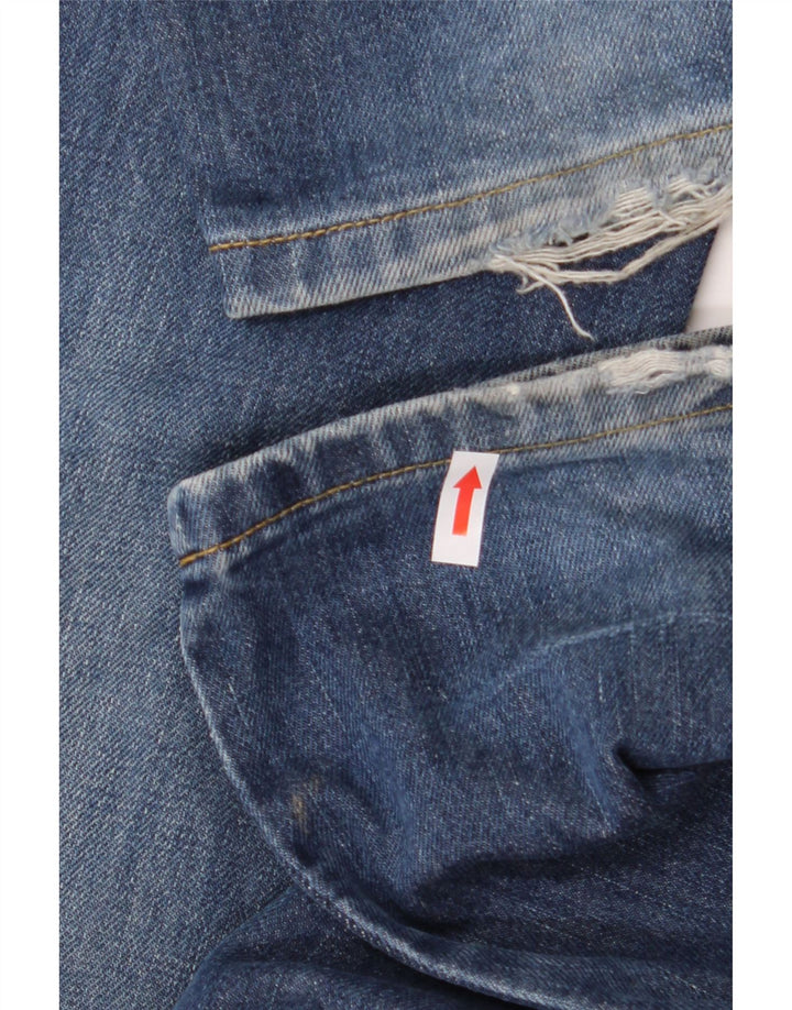 Lee Herre Seattle Løse Jeans W32 L34 Blå Bomuld