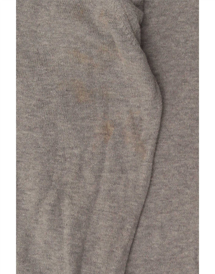 Farah Herre sweater med rund hals, mellemgrå