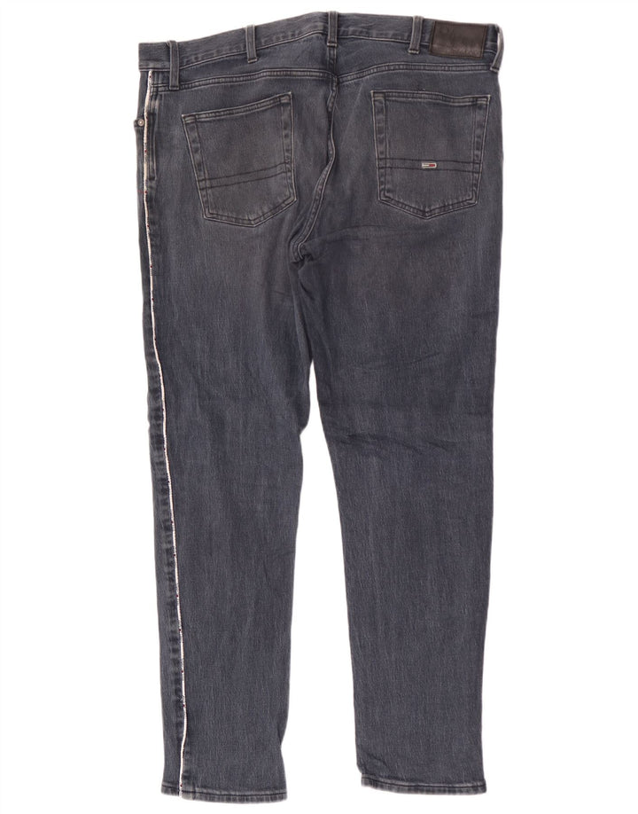 Tommy Hilfiger Herre Slim Jeans W38 L32 Blå Bomuld