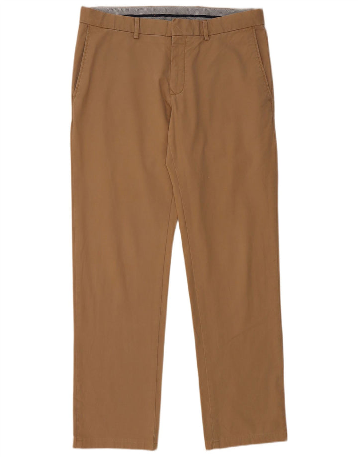 Tommy Hilfiger Herre Lige Chino Bukser W34 L34 Beige