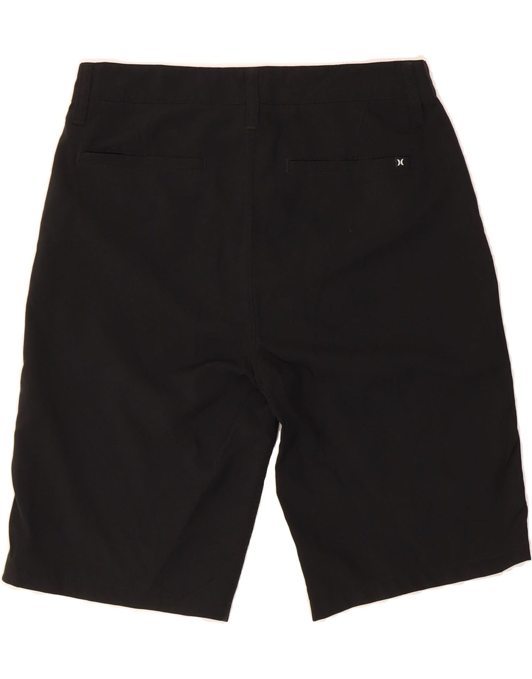 HURLEY Womens Chino Shorts W28 Medium Black Polyester Vintage Hurley and Second-Hand Hurley from Messina Hembry 