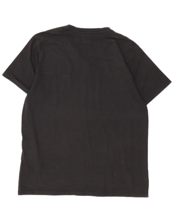 Levi's Herre Standard T-Shirt Top Stor Sort Bomuld