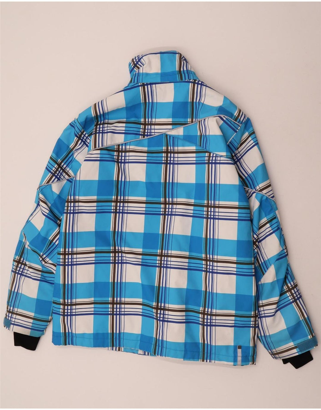 O'Neill herre skijakke XL blå ternet polyester