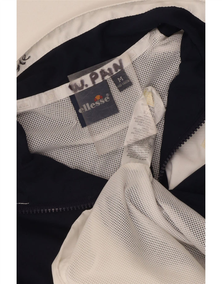 Ellesse Boys Anorak Jacket 10-11 Years Medium Navy Blue Colourblock