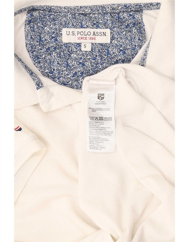 U.S. Polo Assn. Herreskjorte lille hvid bomuld