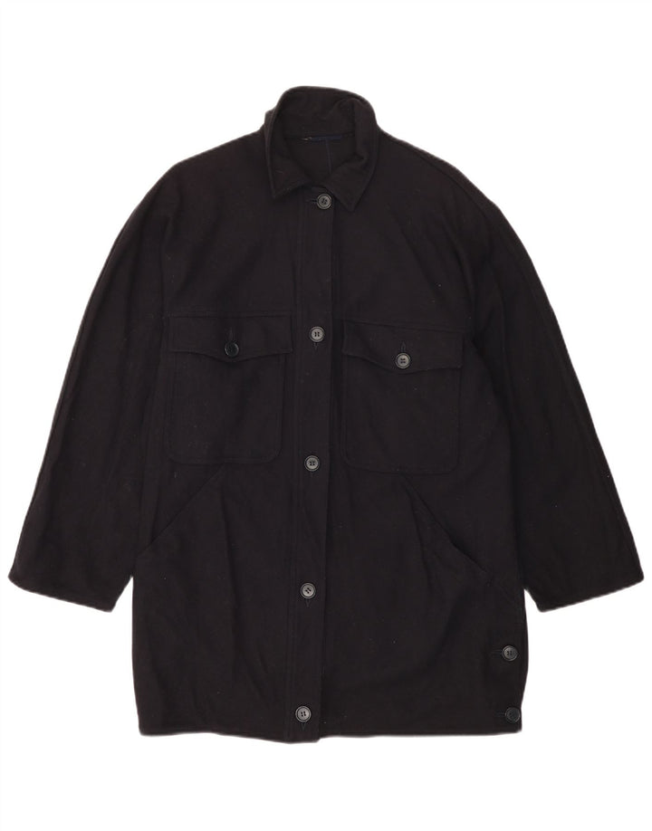 Al Duca D'Aosta Dame Overfrakke UK 14 Medium Navy Blue