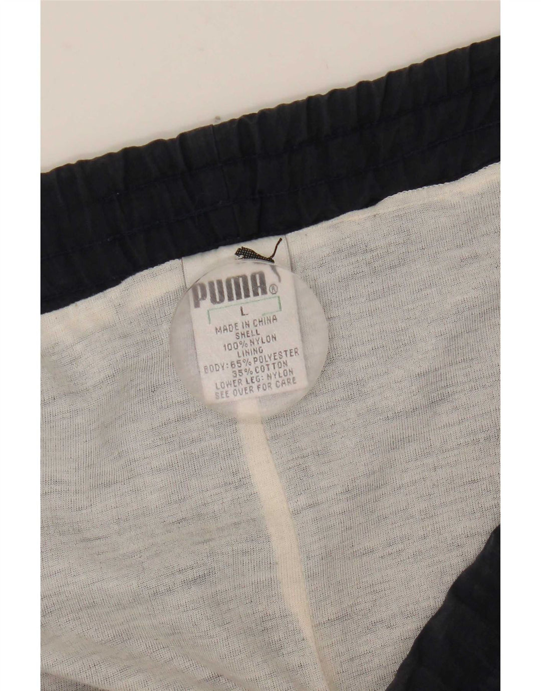 Puma Træningsdragt bukser til mænd store marineblå nylon