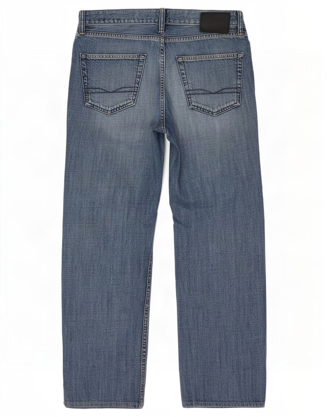 Hugo Boss Straight Jeans til mænd W34 L29 blå bomuld