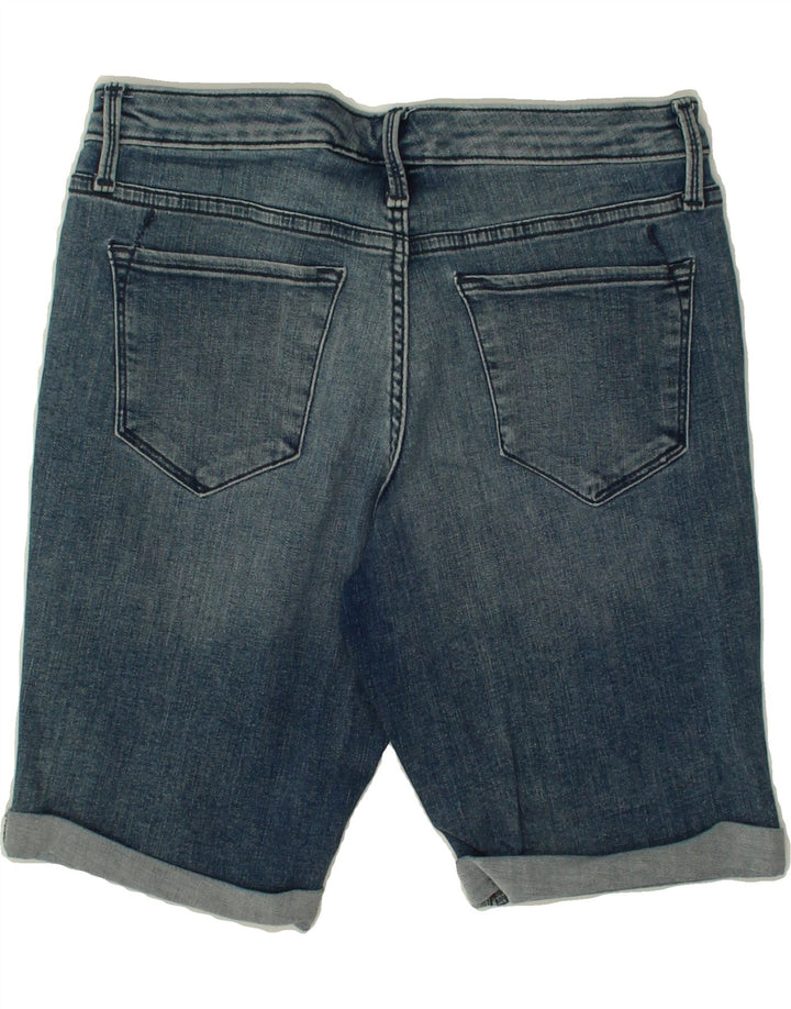 MOSSIMO Womens Distressed Mid Rise Denim Shorts US 6 Medium W28  Blue Vintage Mossimo and Second-Hand Mossimo from Messina Hembry 