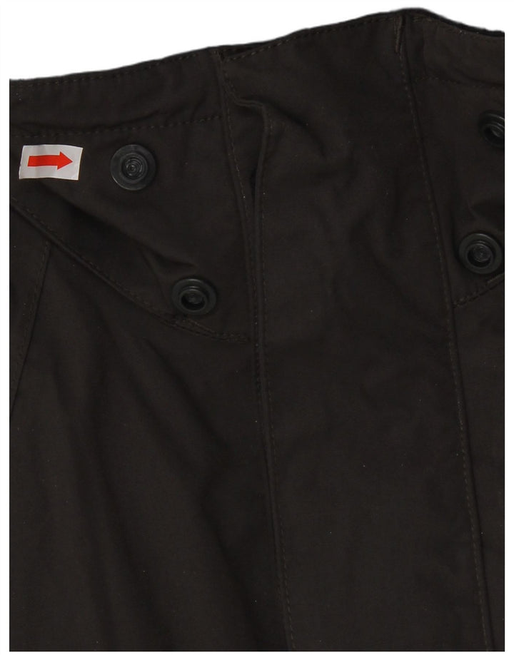 Jack Wolfskin Regnjakke til mænd UK 36/38 Medium Sort Polyamid