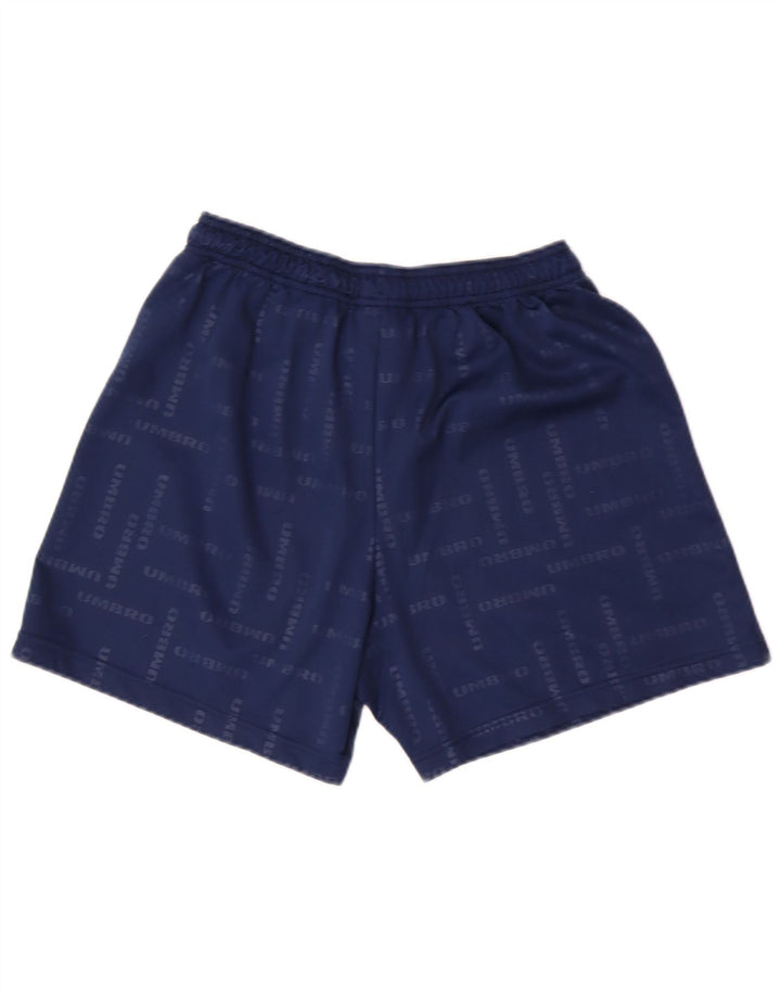 UMBRO Herre grafiske sportsshorts store marineblå polyester