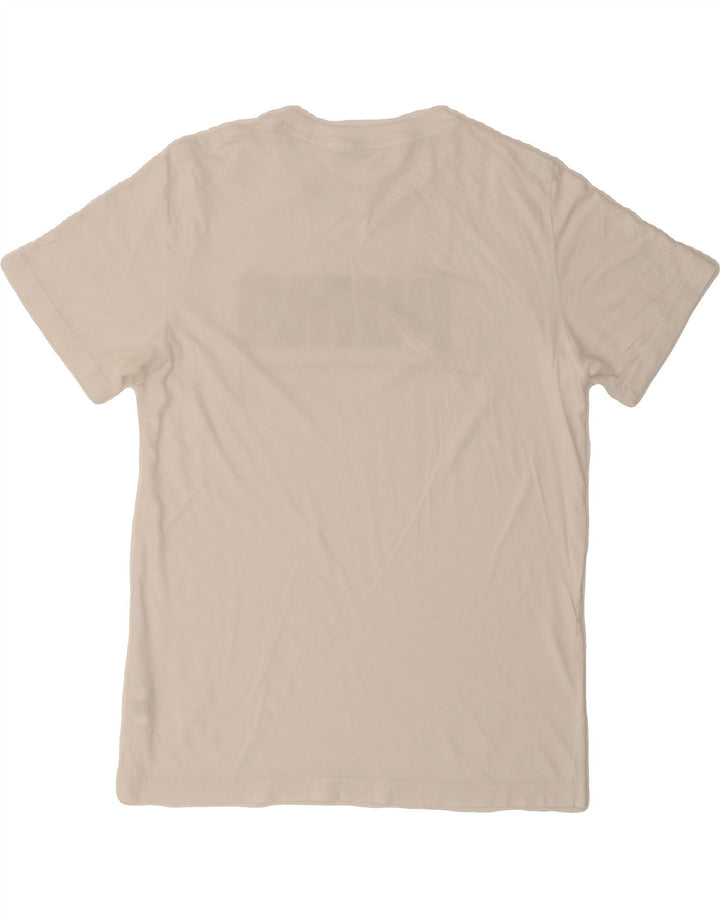 PUMA Mens Graphic T-Shirt Top Medium White Cotton Vintage Puma and Second-Hand Puma from Messina Hembry 