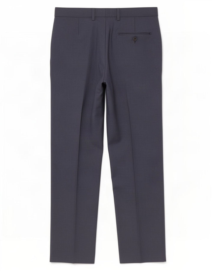 Marks & Spencer Herre Pegged Suit Bukser W32 L31 Marineblå Polyester
