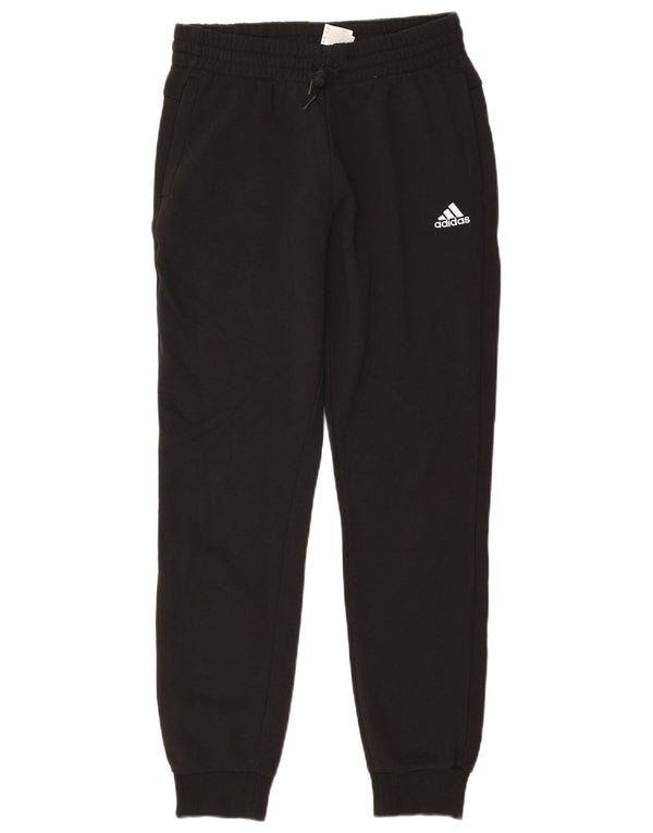 Adidas Graphic Tracksuit Bukser til kvinder Joggers UK 8/10 Small Black