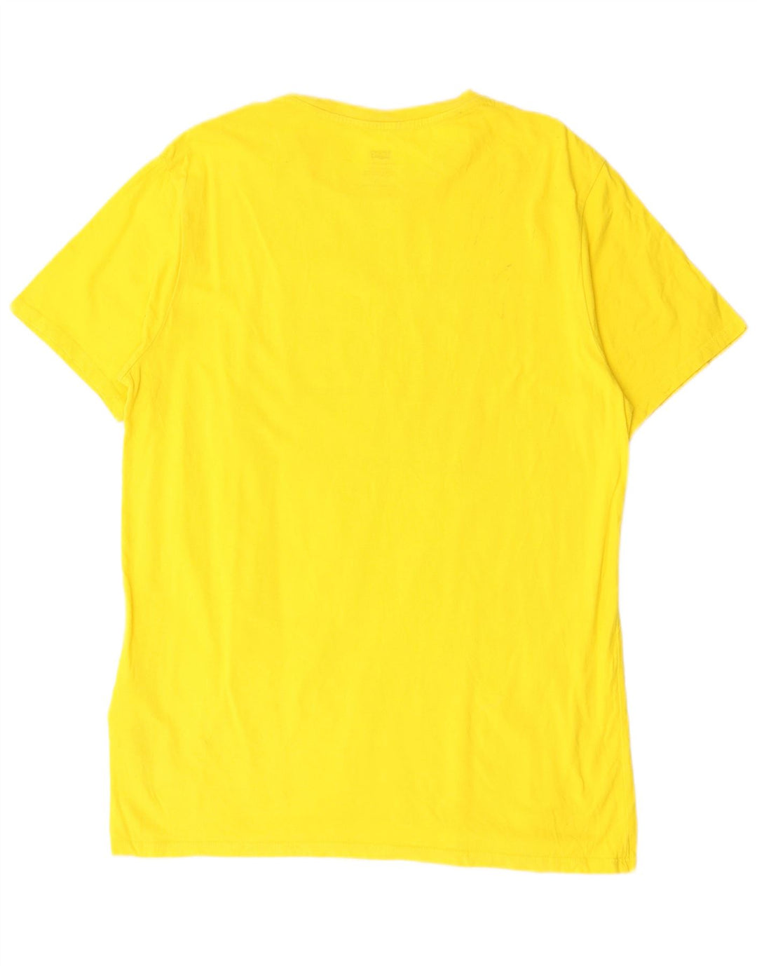 Levi's Herre Peanuts Grafisk T-Shirt Top Stor Gul Bomuld