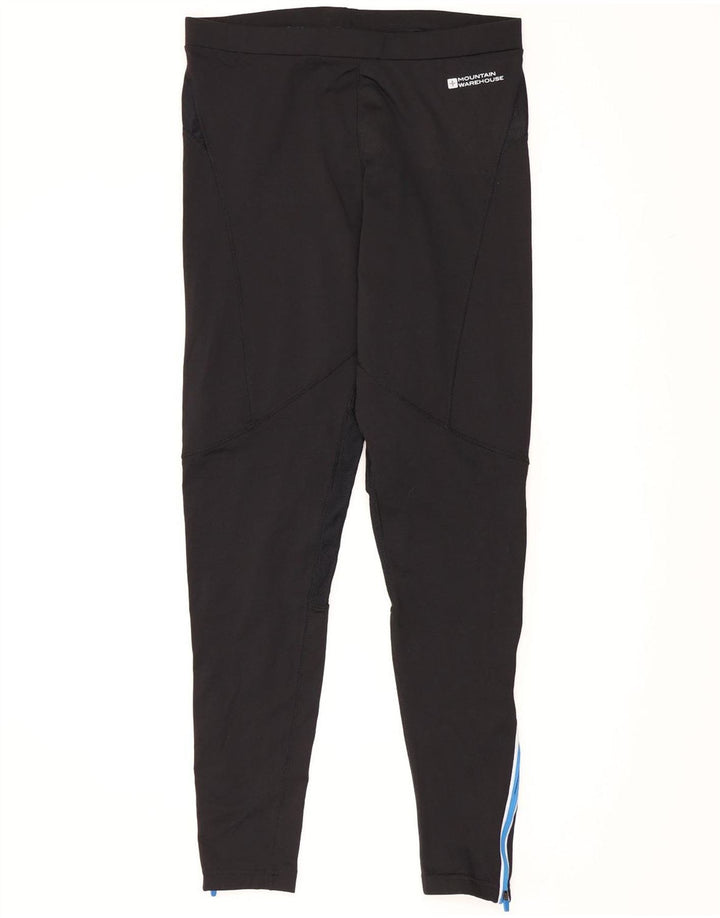 Mountain Warehouse Womens Leggings UK 14 Medium Black