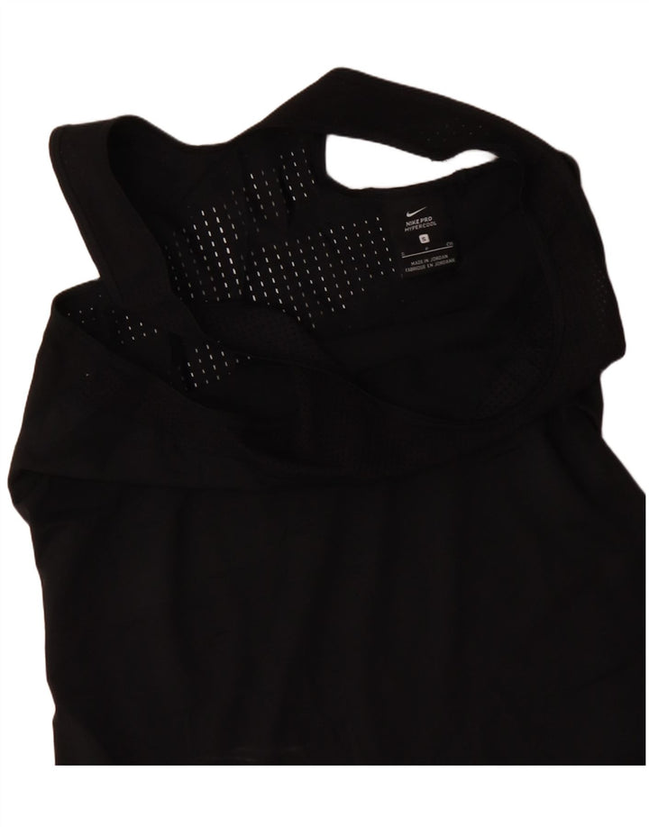 NIKE Damevest Top UK 8 Lille sort polyester