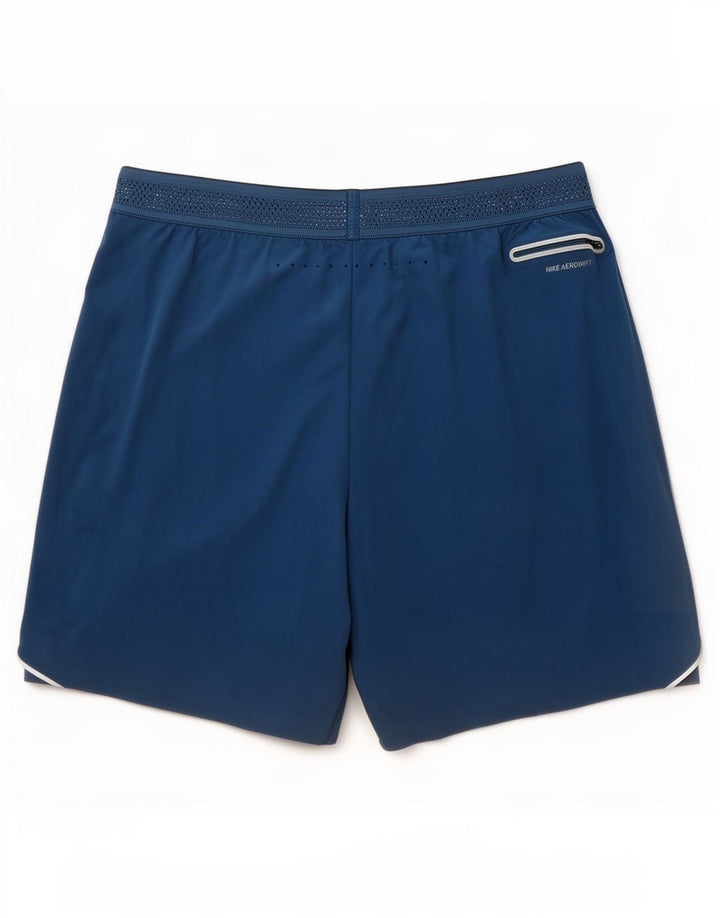 Nike sportsshorts til mænd, store blå nylon