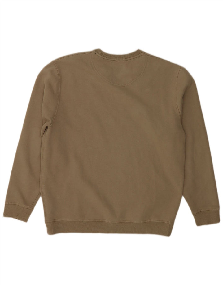 Gabicci Herre sweatshirt Jumper Medium Beige Bomuld