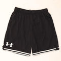 Under Armour Herre grafiske sportsshorts store sortstribede polyester