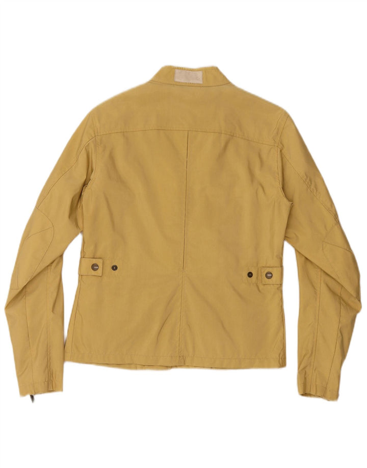 Belstaff Racerjakke til kvinder IT 42 Medium Gul Nylon