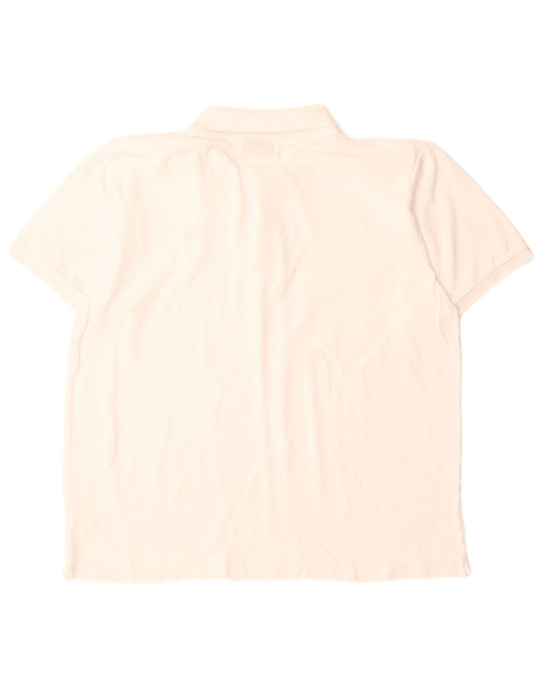 Kappa herre poloshirt XL hvid bomuld