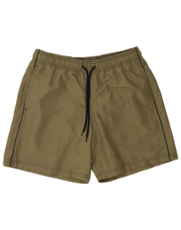 Marks & Spencer Badeshorts til mænd Medium Khaki Polyester