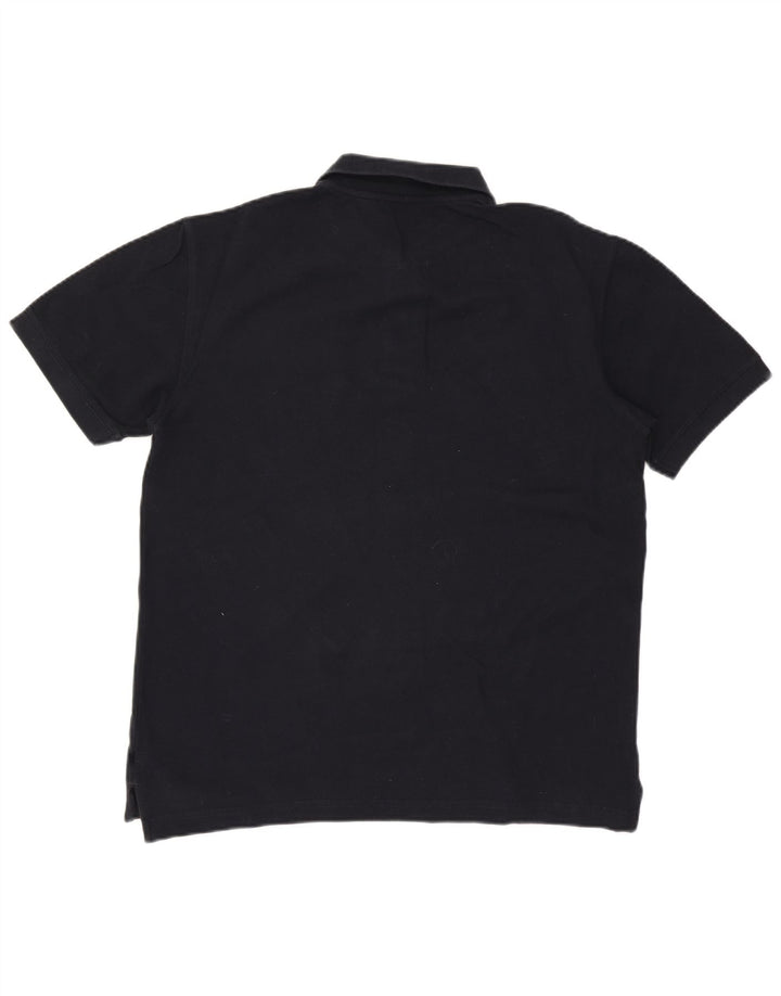Gap Herre Classic Fit Polo Shirt Large Navy Blue Bomuld