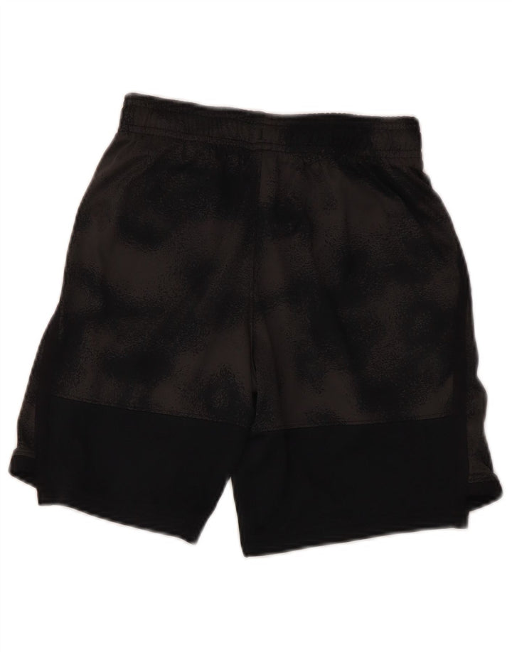 UNDER ARMOUR piger grafiske sportsshorts 7-8 år Small Black Camouflage