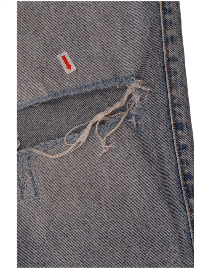ZARA Womens Straight Jeans EU 38 Small W28 L27 Blue Cotton