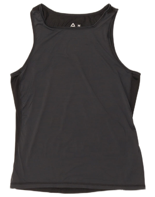 Reebok Herrevest Top Medium Sort Colourblock