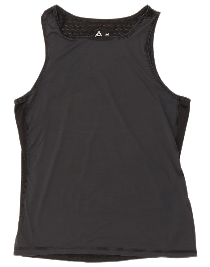 Reebok Herrevest Top Medium Sort Colourblock