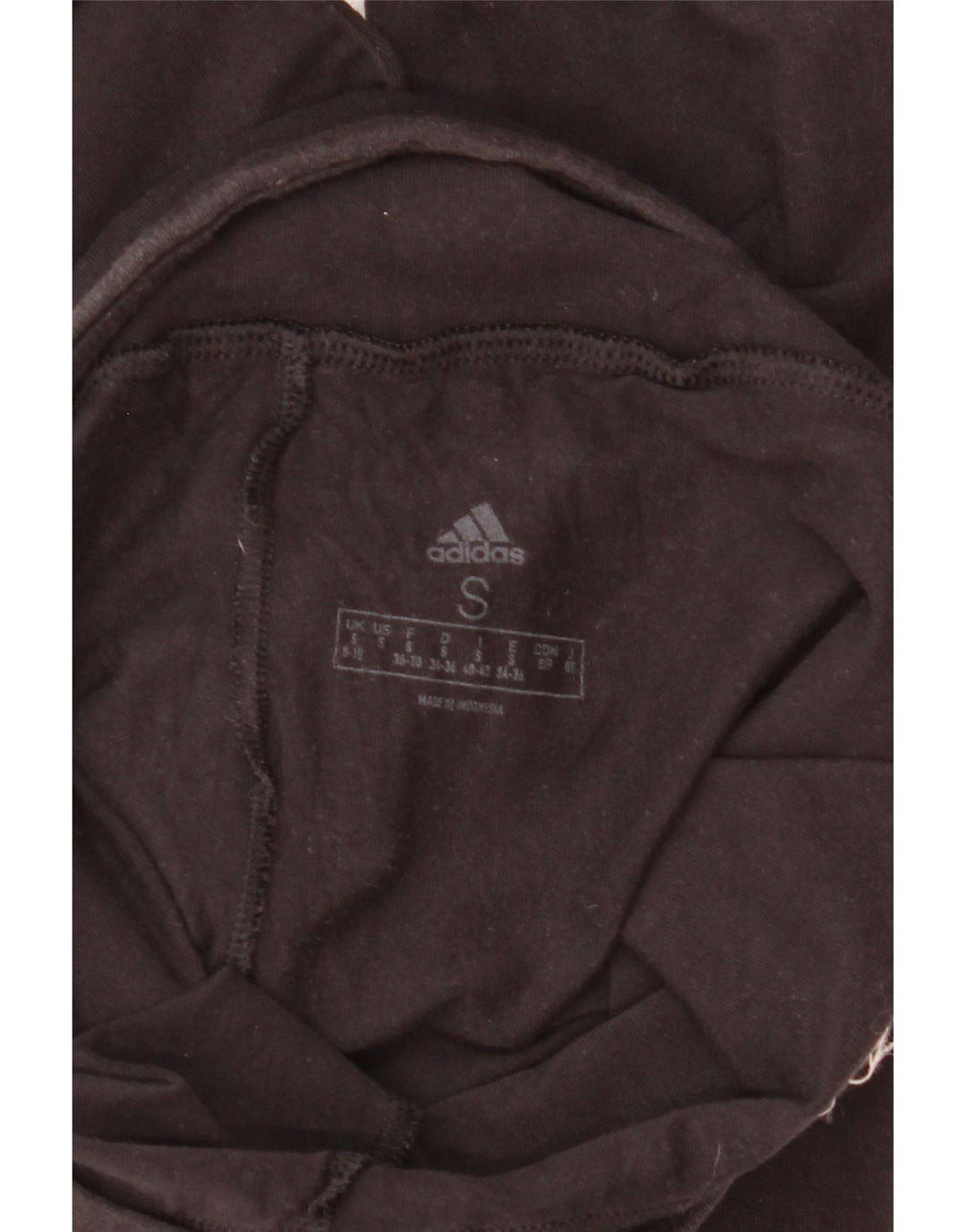 Adidas Graphic Leggings til kvinder UK 8/10 Small Black