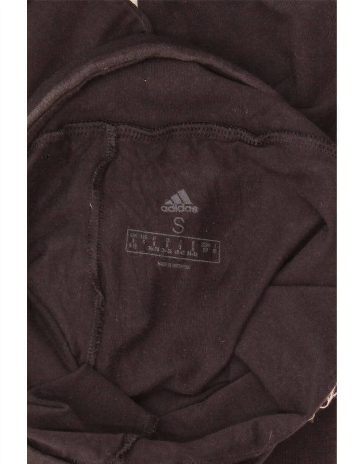 Adidas Graphic Leggings til kvinder UK 8/10 Small Black