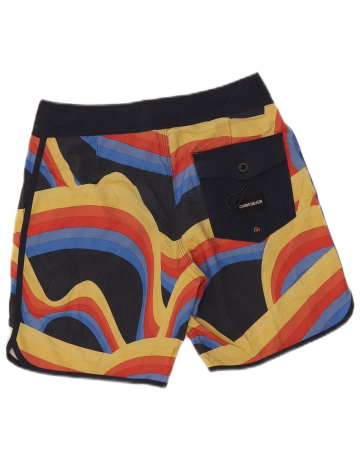Quiksilver Badeshorts til mænd Små flerfarvet stribet polyester